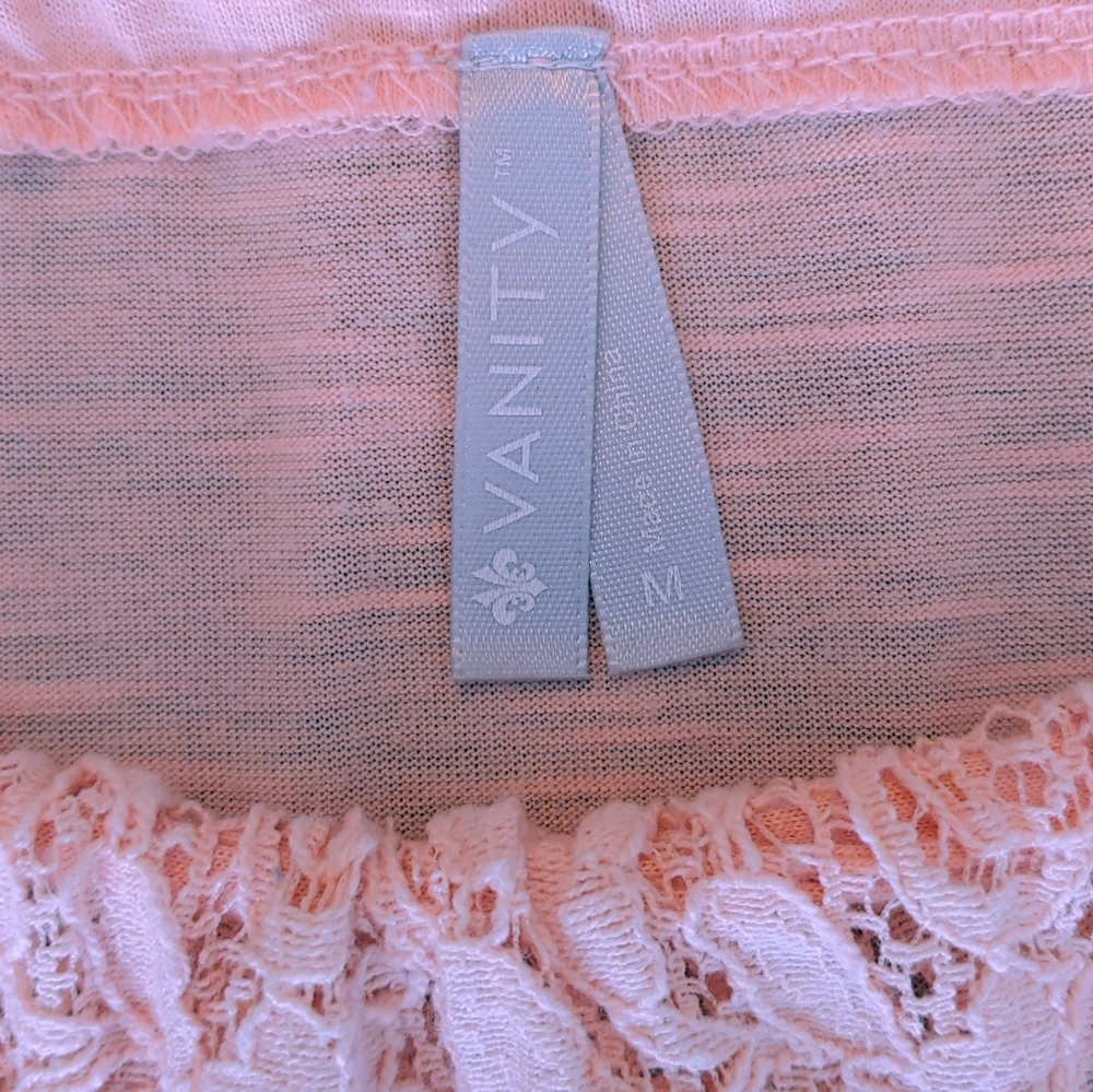 Pink Vanity tank top
